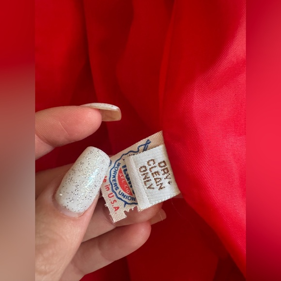 80s does 40s Vintage Lilli Ann Red Blazer - Picture 6 of 11